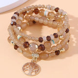 Bohemia Elastic Bracelets Set For Women