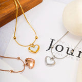 Heart Shell Stainless Steel Bracelet for Women Charm Bracelets