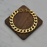 Atoztide Punk 11.5mm Chain Bracelet Stainless Steel