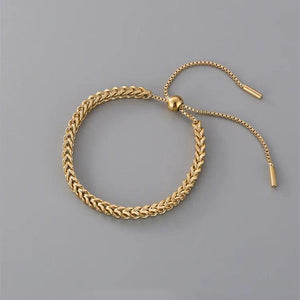Stainless Steel Link Chain Bracelet Women Girl Men Hiphop/Rock