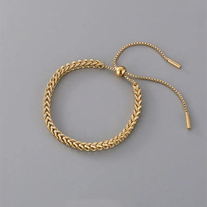 Stainless Steel Link Chain Bracelet Women Girl Men Hiphop/Rock