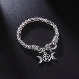 Pagan Tetragrammaton Pentagram Pentacle Male Bracelet