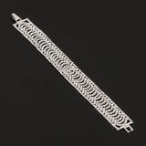 Vintage Crystal Bracelet for Women Bridal Wedding Jewelry