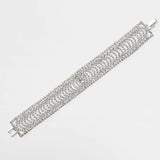 Vintage Crystal Bracelet for Women Bridal Wedding Jewelry