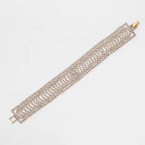 Vintage Crystal Bracelet for Women Bridal Wedding Jewelry