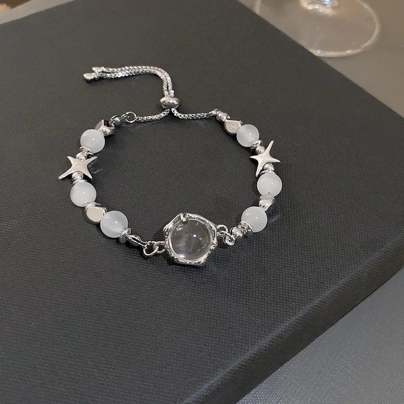 Korean Cat's Eye Bracelet: Fashionable & Versatile Women's Jewelry