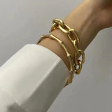 Alloy Bracelet Two-piece Combination Temperament Jewelry
