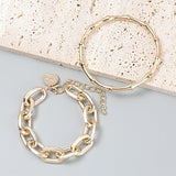 Alloy Bracelet Two-piece Combination Temperament Jewelry