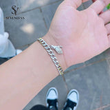 2pcs/set Handshake Magnet Couple Bracelet Friendship Charm Jewelry