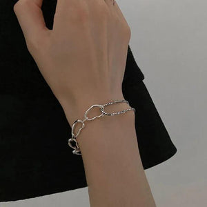 Foxanry Silver Bracelet Jewelry for Women