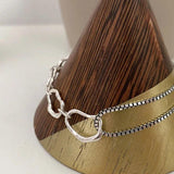 Foxanry Silver Bracelet Jewelry for Women
