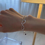 Foxanry Silver Bracelet Jewelry for Women