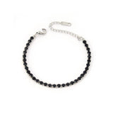 4mm Zirconia Tennis Bracelet Hip Hop Unisex Bracelet