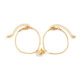 Romantic Magnetic Pendant Couple Bracelets Friendship Jewelry