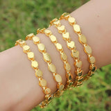 4mm Width Muslim Islamic Bracelet Middle East Oman Allah Jewelry