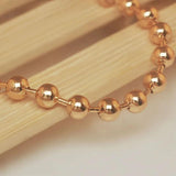 MGFam Smooth Beads Bracelet 18 K Lead and Nickel