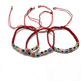 Evil Eye Red String Bracelet for Good Luck and Protection