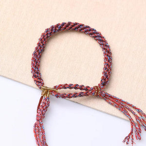 DIY Cotton Couple Bracelets Gift Female Contrast Accessories Women