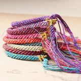 DIY Cotton Couple Bracelets Gift Female Contrast Accessories Women