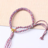DIY Cotton Couple Bracelets Gift Female Contrast Accessories Women