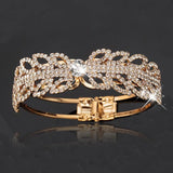 Crystal Punk Bracelet Rhinestone Jewelry Bridal Charm Bracelets