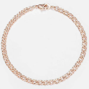 4mm 585 Rose Gold Venitian Link Bracelet