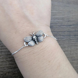 Dead Head Skull Moth Bracelet