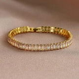 Multicolor Zircon Tennis Bracelet for Women
