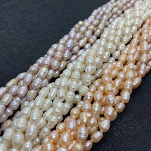 Freshwater Pearl Bracelet Smiley Beads Girl Bracelet 3-4mm