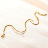 Crystal Zircon Multilayer Charm Bracelet Women Boho Jewelry