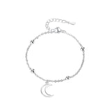 Vintage Moon Link Bracelet S925 Chain for Women VW22004