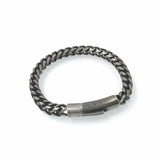 Vintage Punk Stainless Steel Braided Twist Chain Magnetic Bracelet