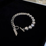 Delicate T-shaped Chain Bracelet for Women