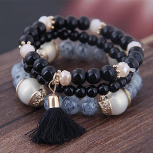 Bohemian Layered Beads Bracelet for Women