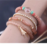 Bohemian Layered Beads Bracelet for Women
