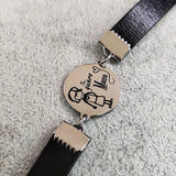 Tree of Life Leather Stainless Steel Bracelet Women