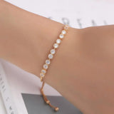 Korean High Zircon Bracelet - Birthday Gift for Women