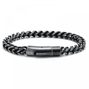 Men's Stainless Steel Chunky Bracelet Rider Punk Rock