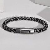 Men's Stainless Steel Chunky Bracelet Rider Punk Rock