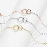 316L Stainless Steel Bracelet Hollow Out Round Women's Bracelet