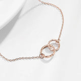 316L Stainless Steel Bracelet Hollow Out Round Women's Bracelet