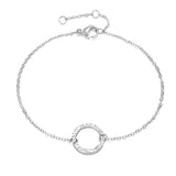 316L Stainless Steel Bracelet Hollow Out Round Women's Bracelet