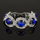 Rhinestone Women Bracelet Wedding Bangle