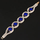 Rhinestone Women Bracelet Wedding Bangle