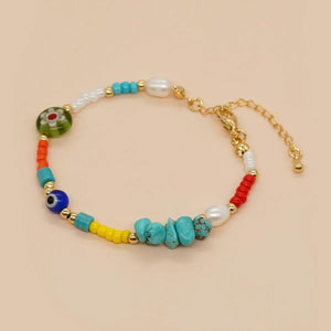 Colorful Boho Bracelet for Women Beach Fashion Jewelry Gift