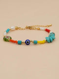 Colorful Boho Bracelet for Women Beach Fashion Jewelry Gift