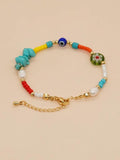 Colorful Boho Bracelet for Women Beach Fashion Jewelry Gift