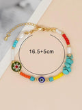 Colorful Boho Bracelet for Women Beach Fashion Jewelry Gift