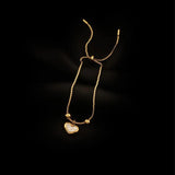 Heart Pendant Bracelet - Romantic Party Gift Jewelry