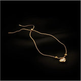 Heart Pendant Bracelet - Romantic Party Gift Jewelry